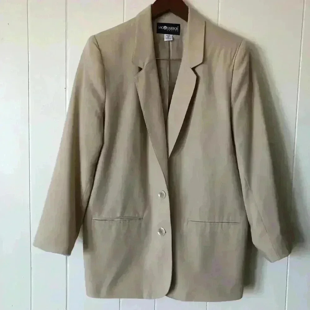 Sag Harbor Women's Vintage Blazer Size 12